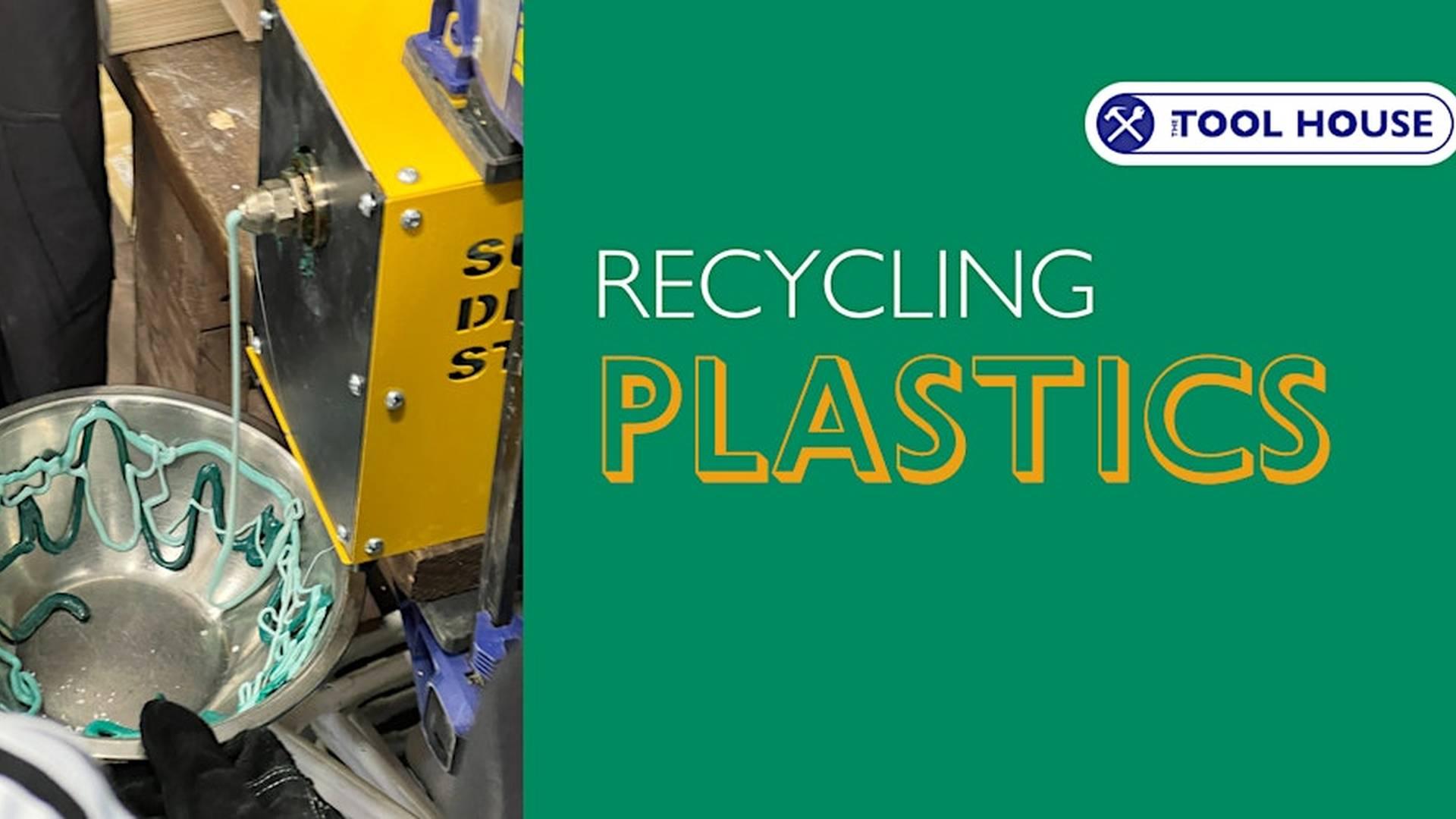 Reuse + Recycling Plastics Workshop with Sean Rodrigo at The Tool House E17 photo