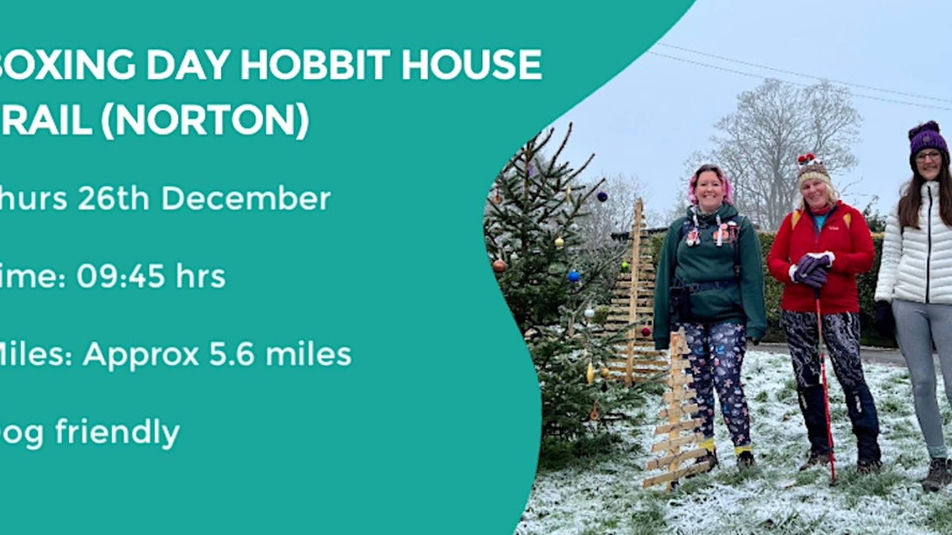 BOXING DAY - NORTON & DODFORD HOBBIT HOUSE TRAIL | 5.6 MILES photo