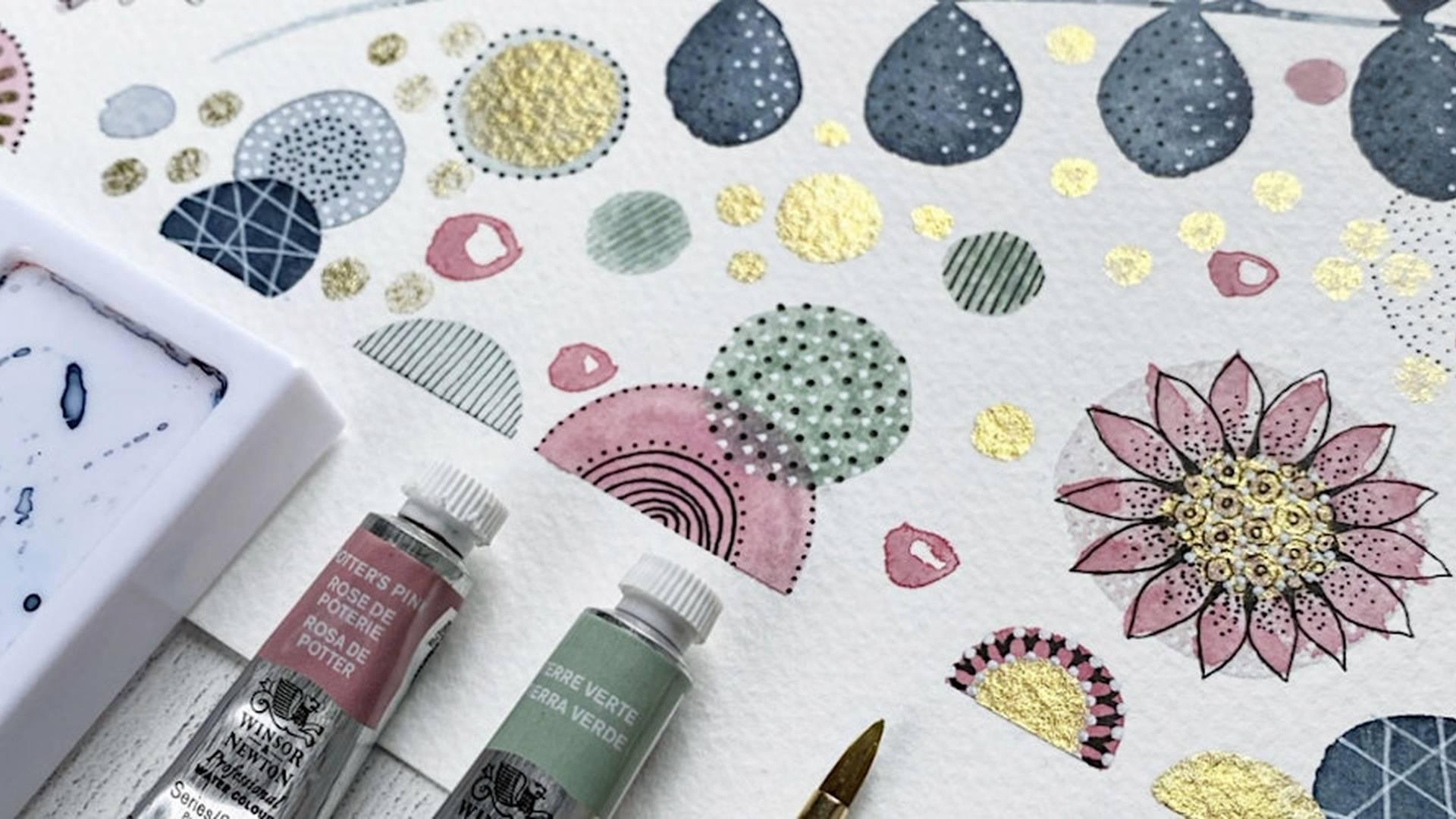 Summer Florals Watercolour Workshop photo