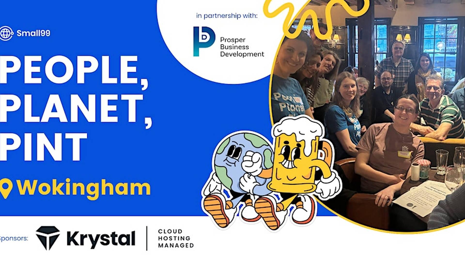 Wokingham - Small99's People, Planet, Pint™: Sustainability Meetup photo