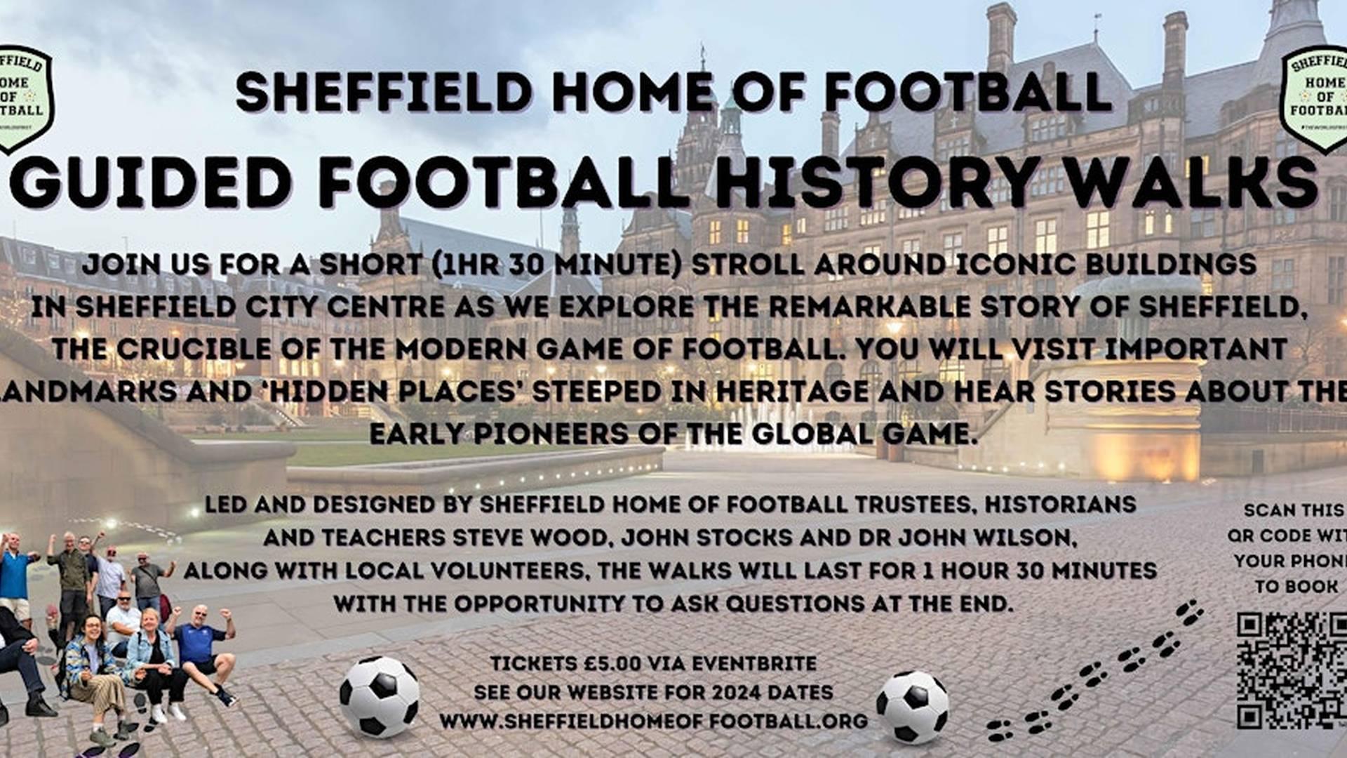 Guided Sheffield Football History Walks with Sheffield Home of Football. photo