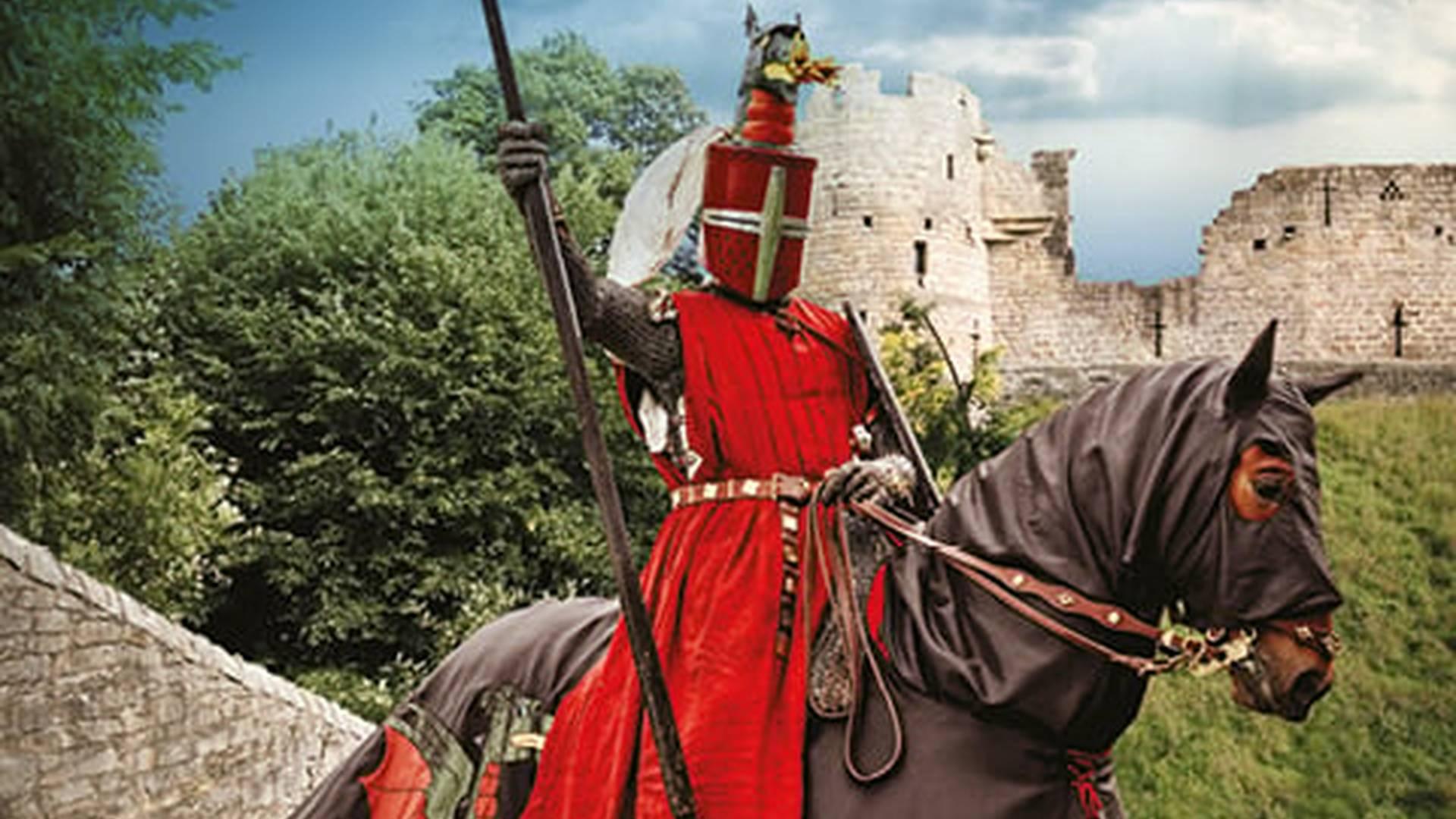 Legendary Joust At Scarborough Castle photo