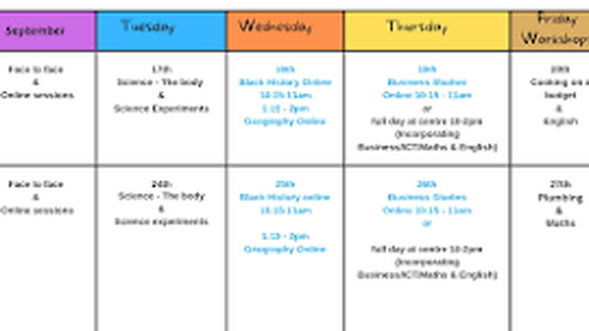 4 Weeks of Home Education Learning for Children photo