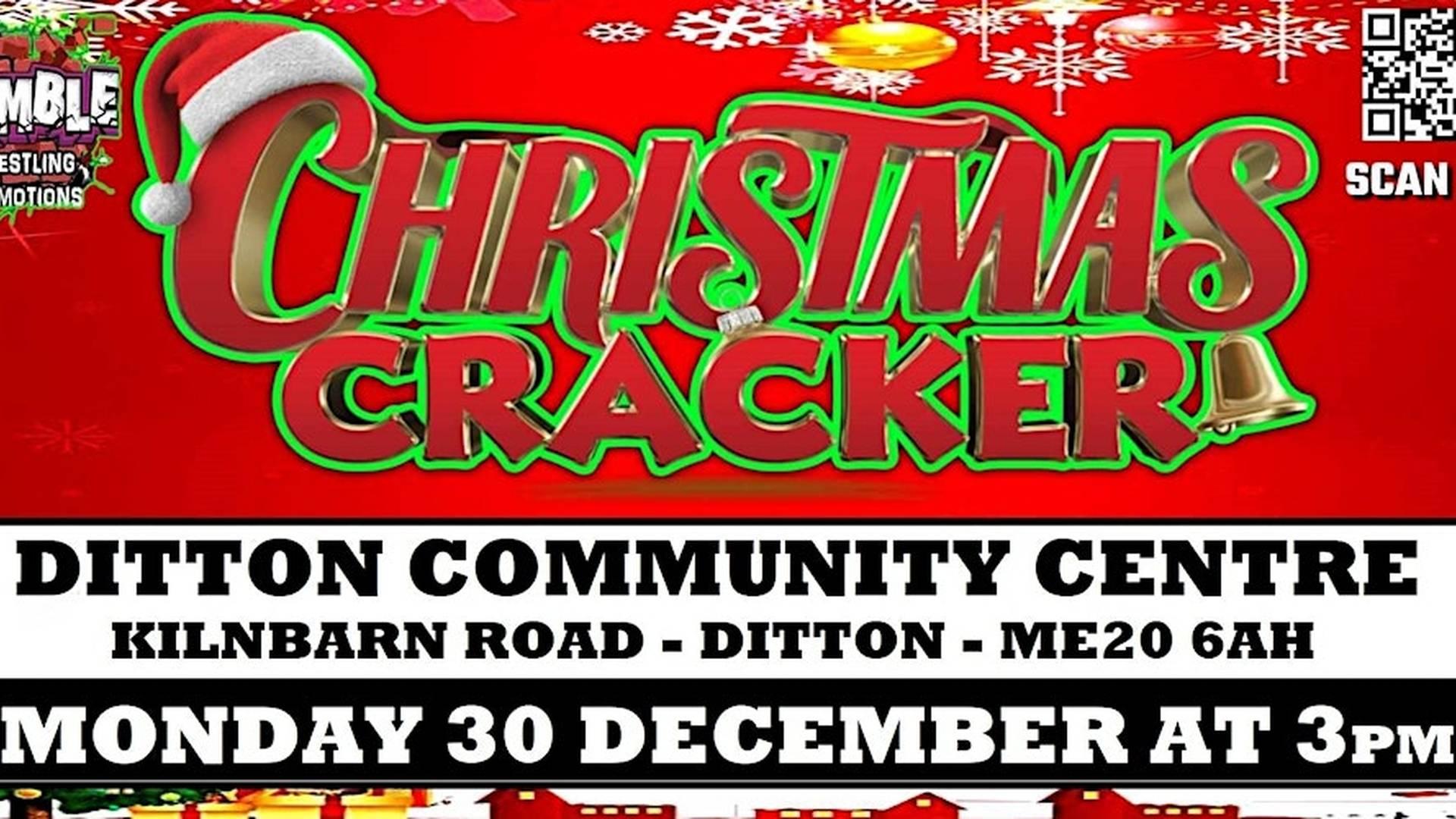 Rumble Wrestling comes to Ditton for a Christmas Cracker photo