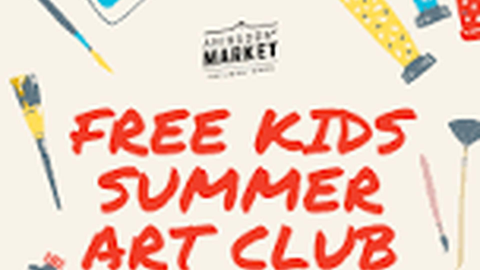 Kids Summer Art Club photo