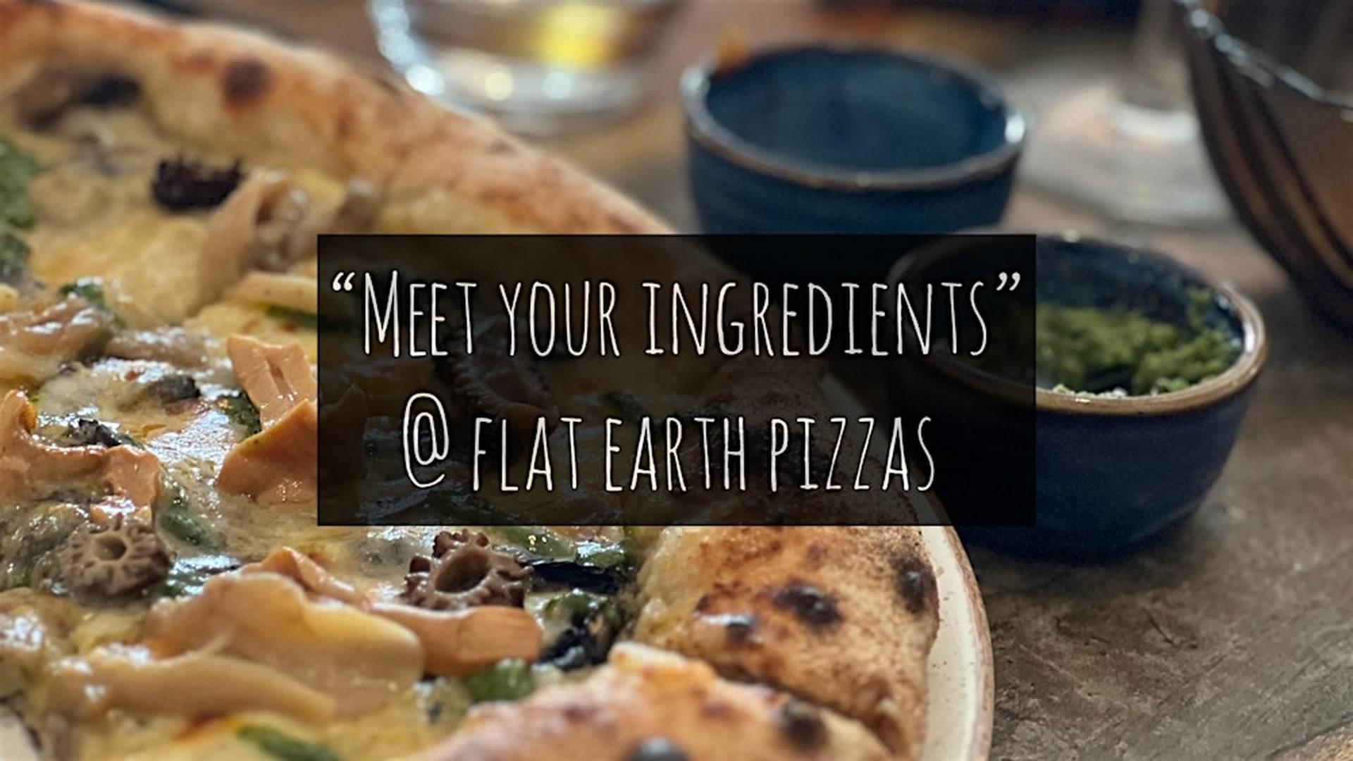 WIld Pizzas, Wild Walks, Wild Cocktails - Flat Earth Pizzas Collaboration photo