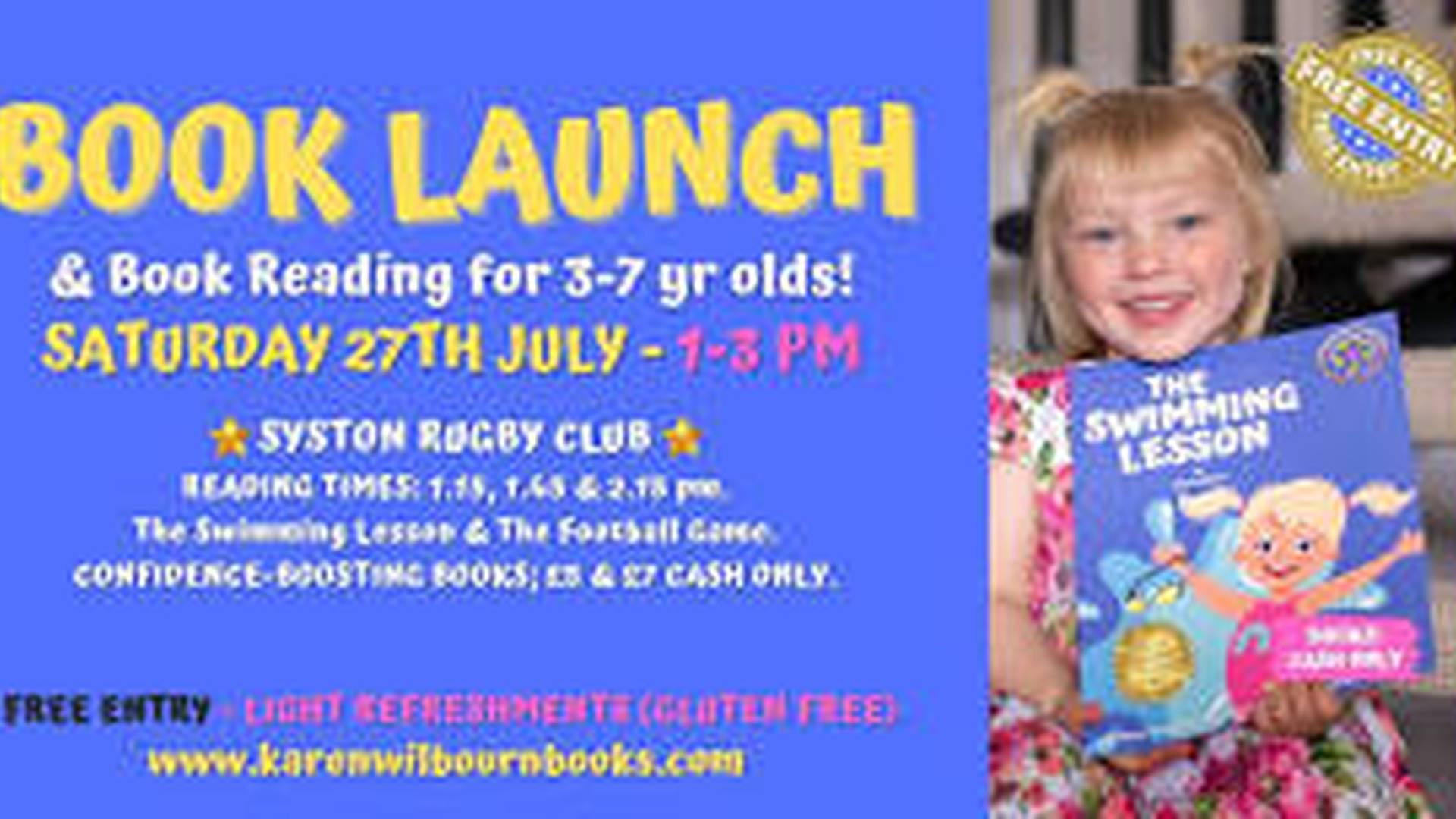 DOUBLE BOOK LAUNCH AND READINGS - 3-7 YR OLDS. photo