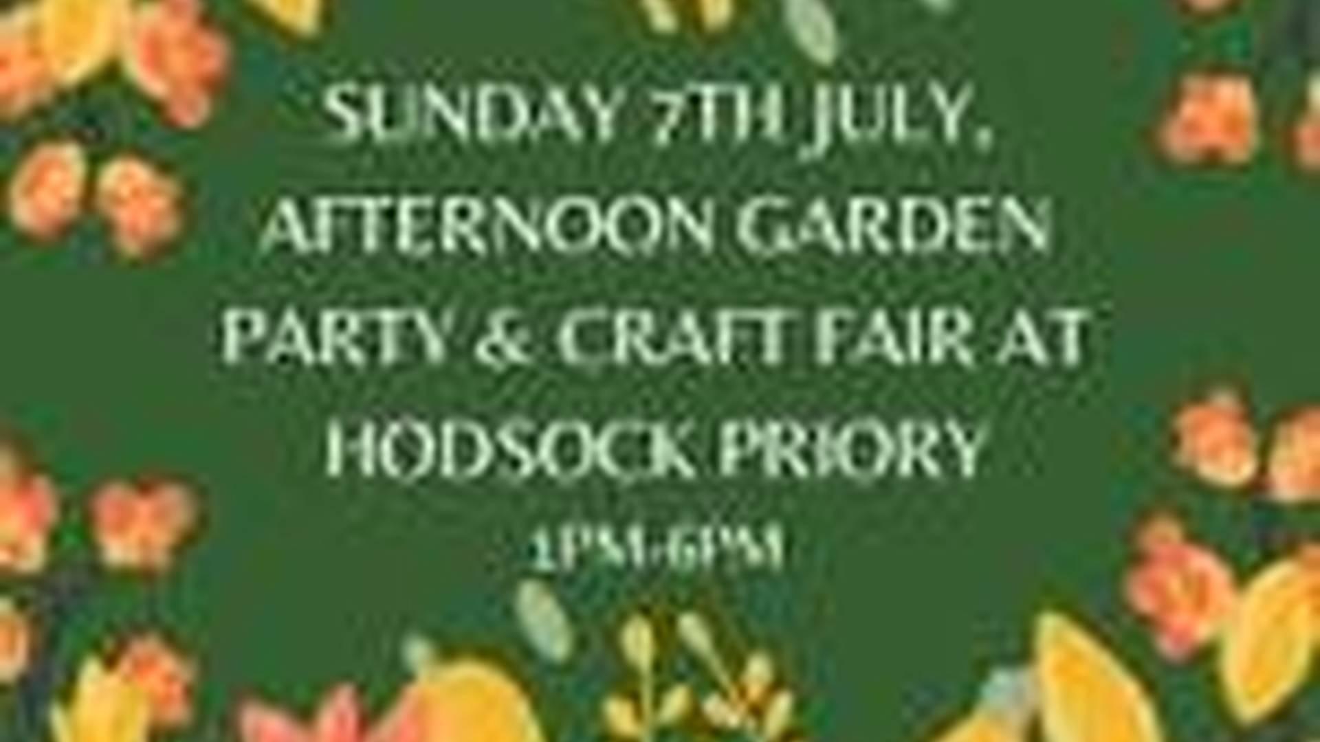 Afternoon Garden Party and Craft Fair Hodsock Priory photo