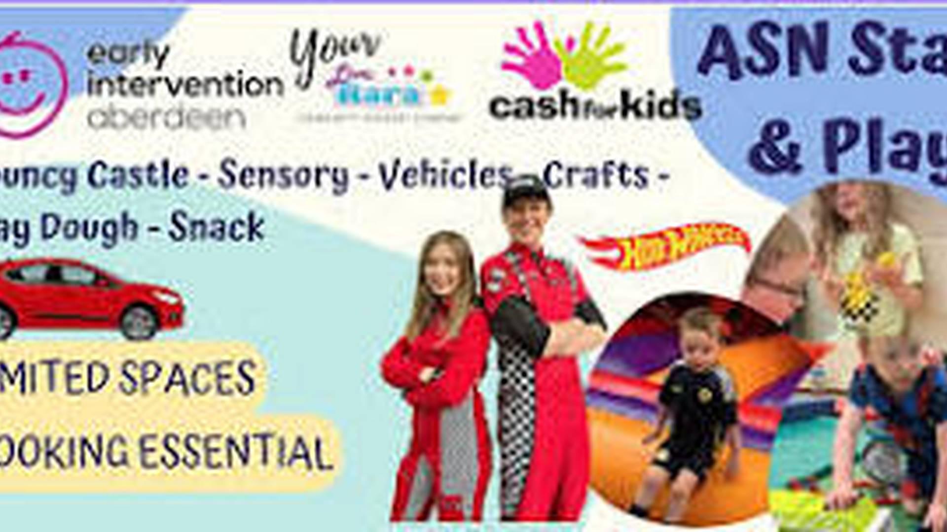ASN Drop In - Stay & Play Club - Bouncy Castle - Vehicles inc Hotwheels photo