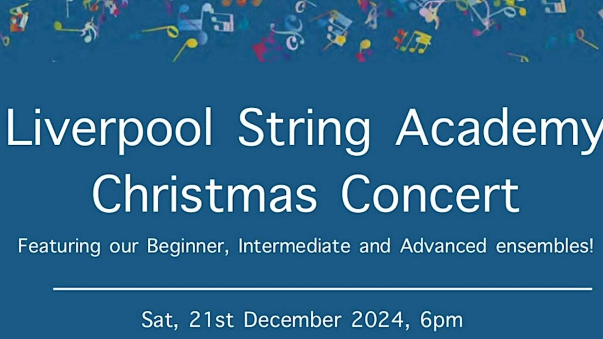 Liverpool String Academy Christmas Concert photo