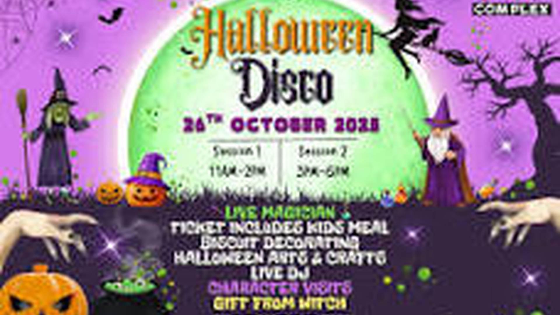 HALLOWEEN DISCO Session 2: 3PM-6PM photo