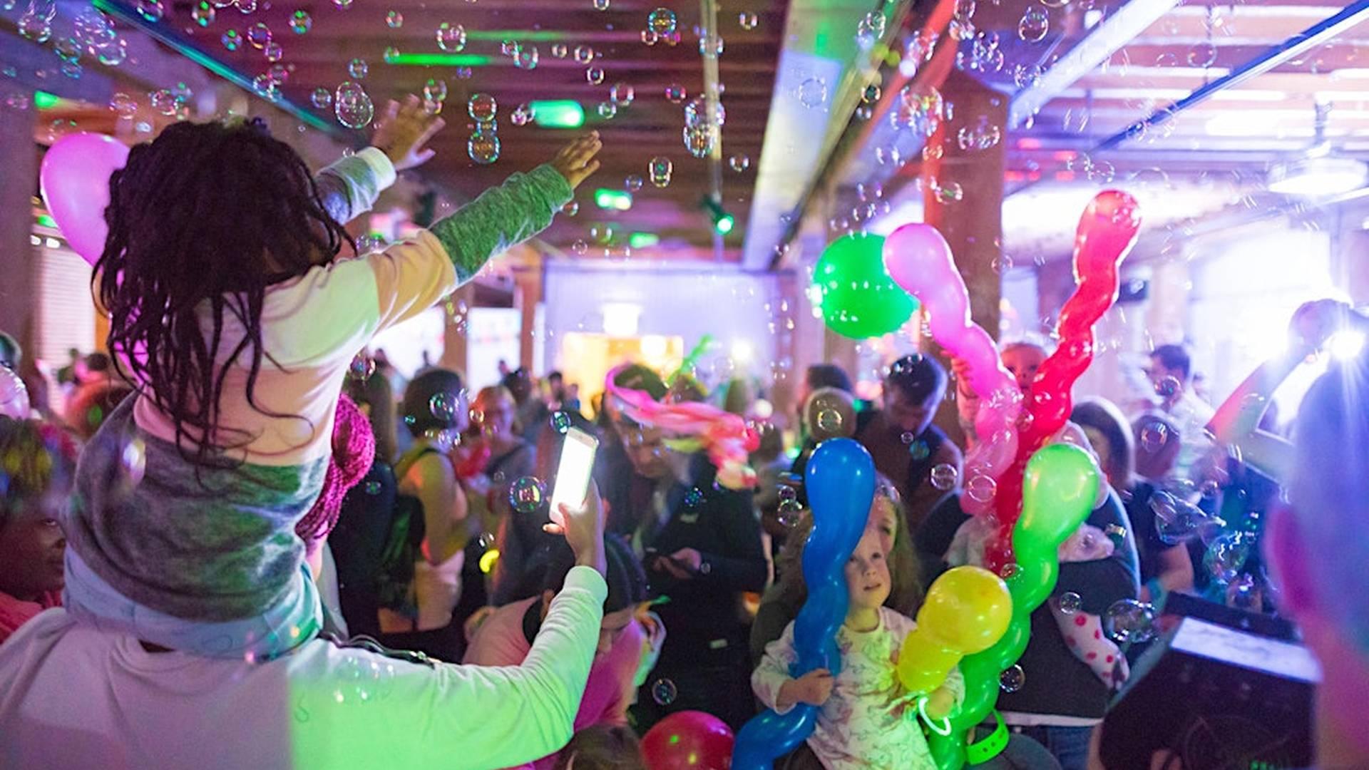 Big Fish Little Fish  TWICKENHAM Pyjama Party Family Rave 19 October 2-4pm photo