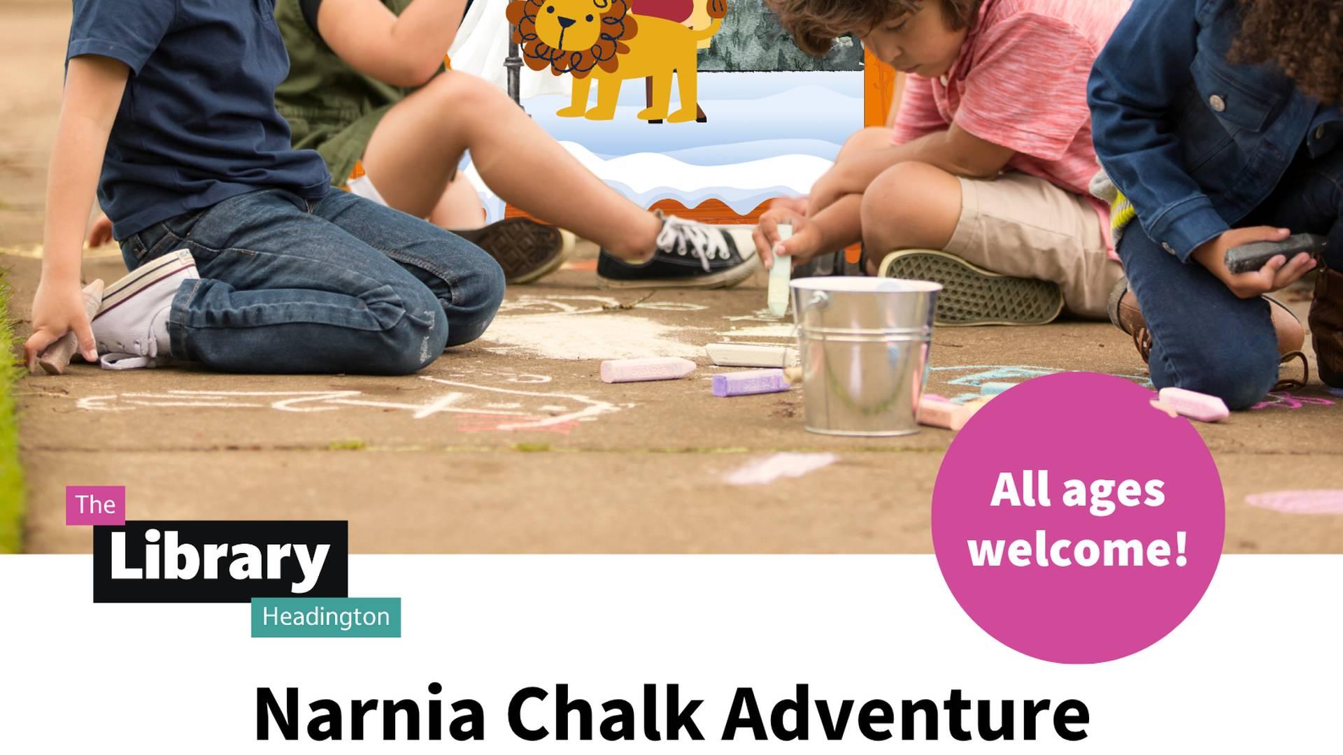 Narnia Chalk Adventure. photo