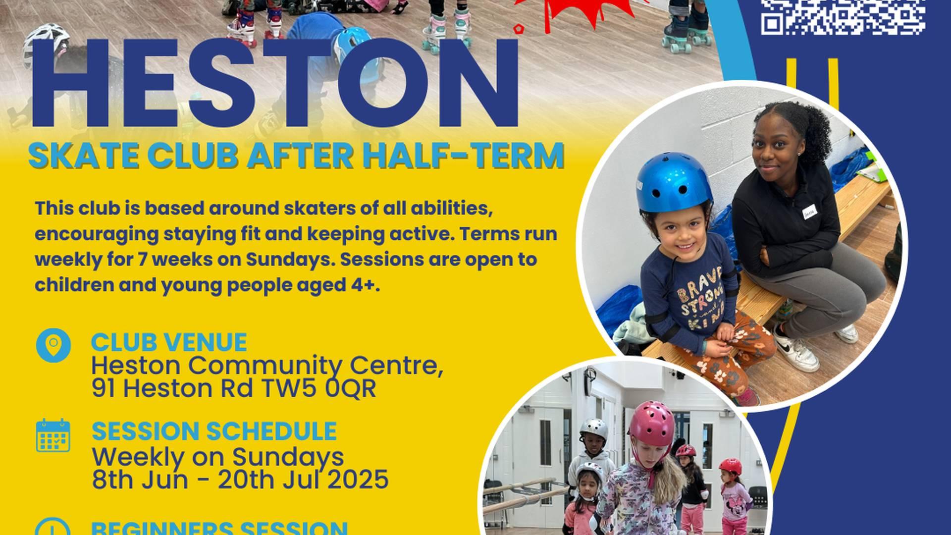 HESTON SKATE CLUB – TERM 3 (After Half-Term) photo