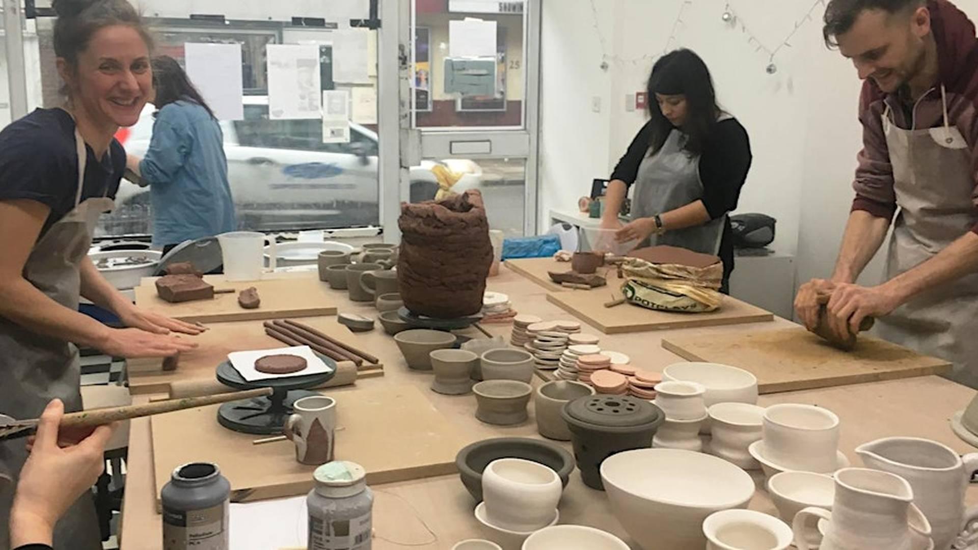 4Wk Intro to pottery foundation starts Sunday 9th February 10.30am-12.45pm photo