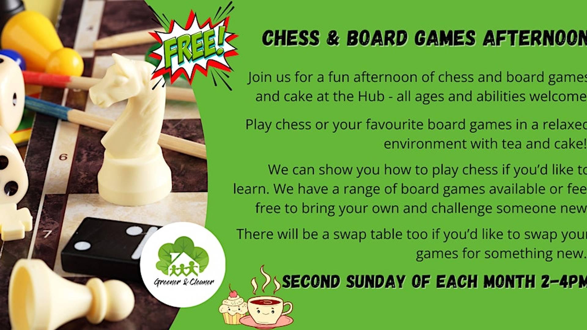 Chess & Board Games Afternoon photo
