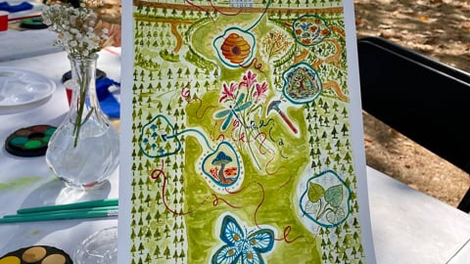 Make Your Own Postcard At Marble Hill photo