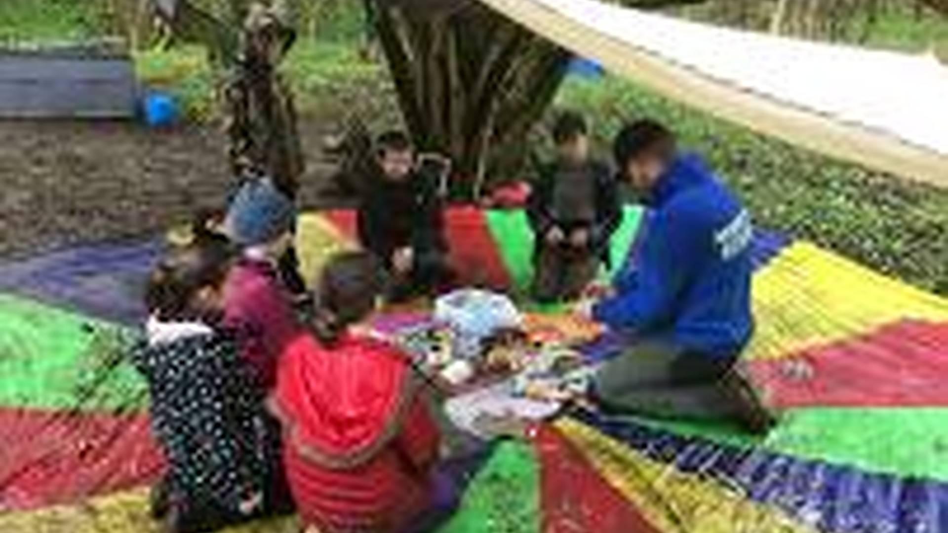 Gruffalo’s Child themed woodland activity session photo