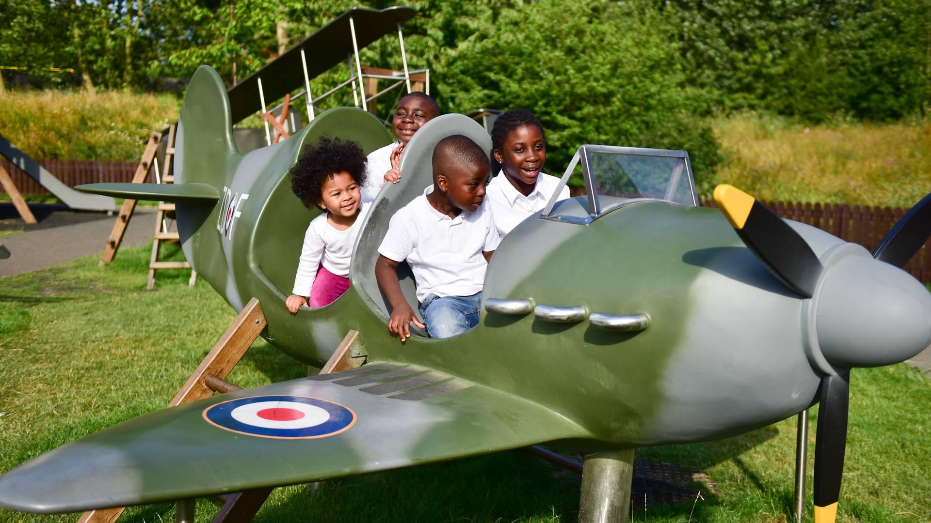 Free Outdoor Playground at the RAF Museum London photo