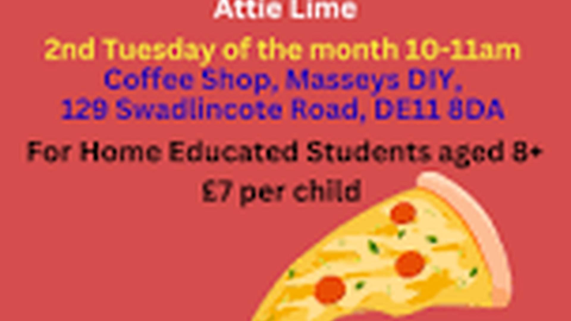Poetry Pizza - Writing Poetry with Children's Poet Attie Lime (for home educated children). photo