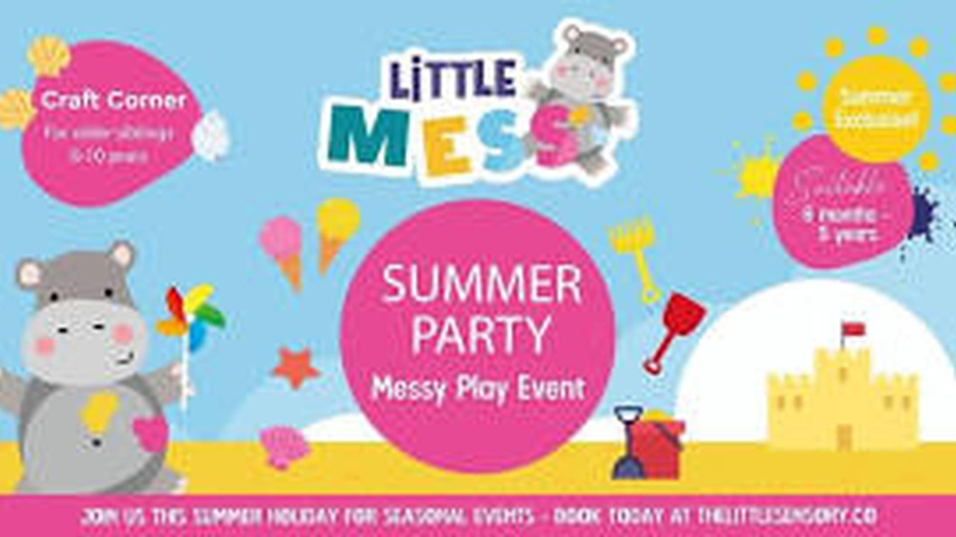 Messy Play - Great Witley - Summer Party photo