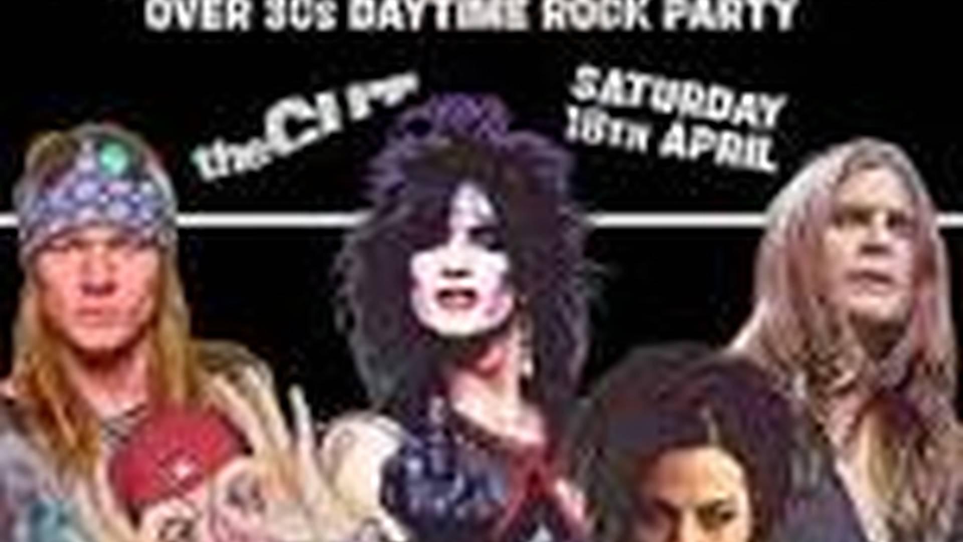 NEWCASTLE An Afternoon of Rock - Rock/Metal for over 30s: 3pm-7pm- 70% sold photo