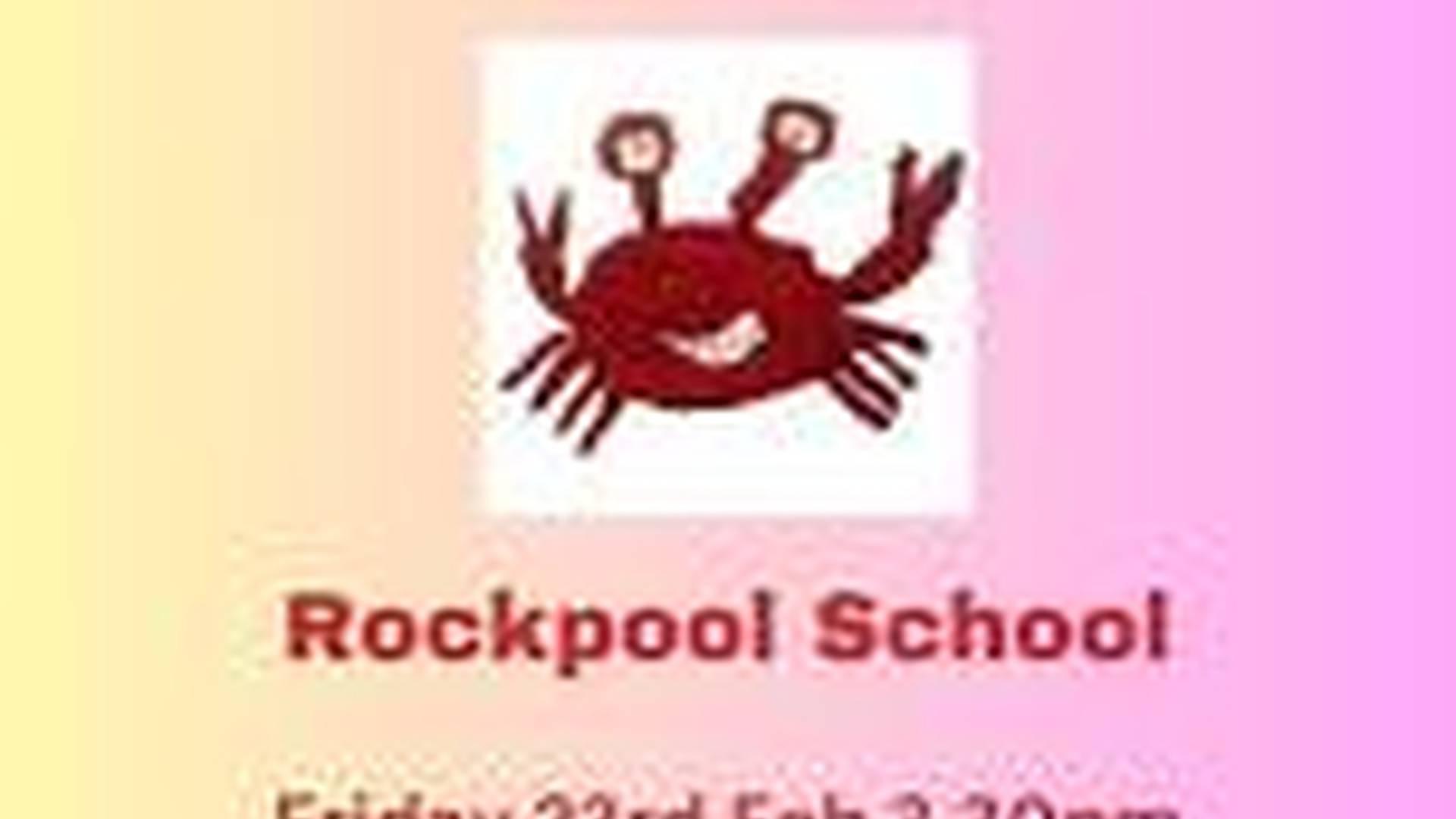 Rockpool school - BOOKING ESSENTIAL photo