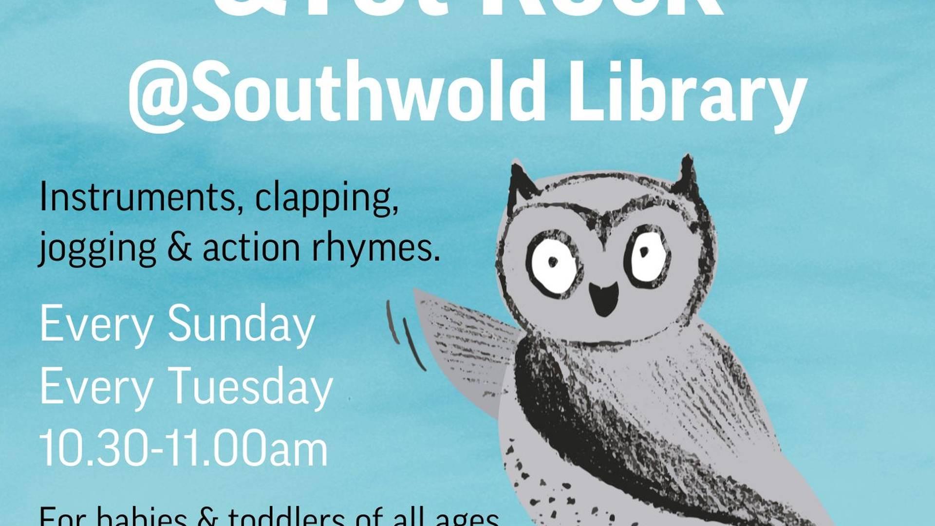 Baby Bounce & Tot Rock Southwold Library photo