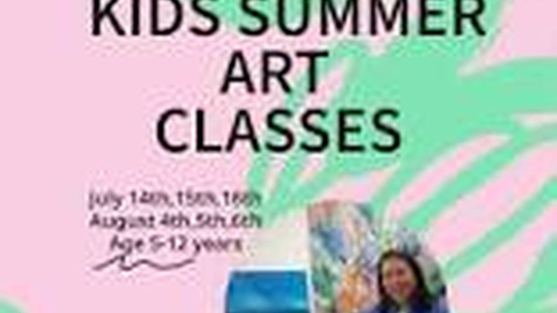 Kids Summer Art Classes photo