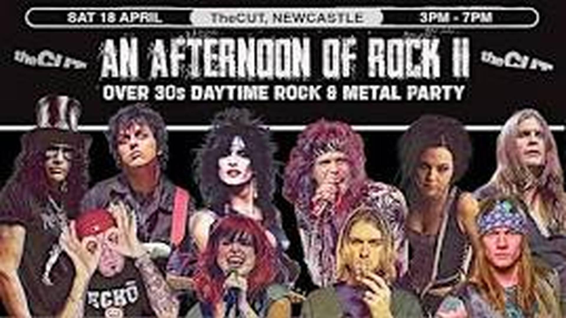 An Afternoon of Rock: NEWCASTLE (Over 30s Only) photo
