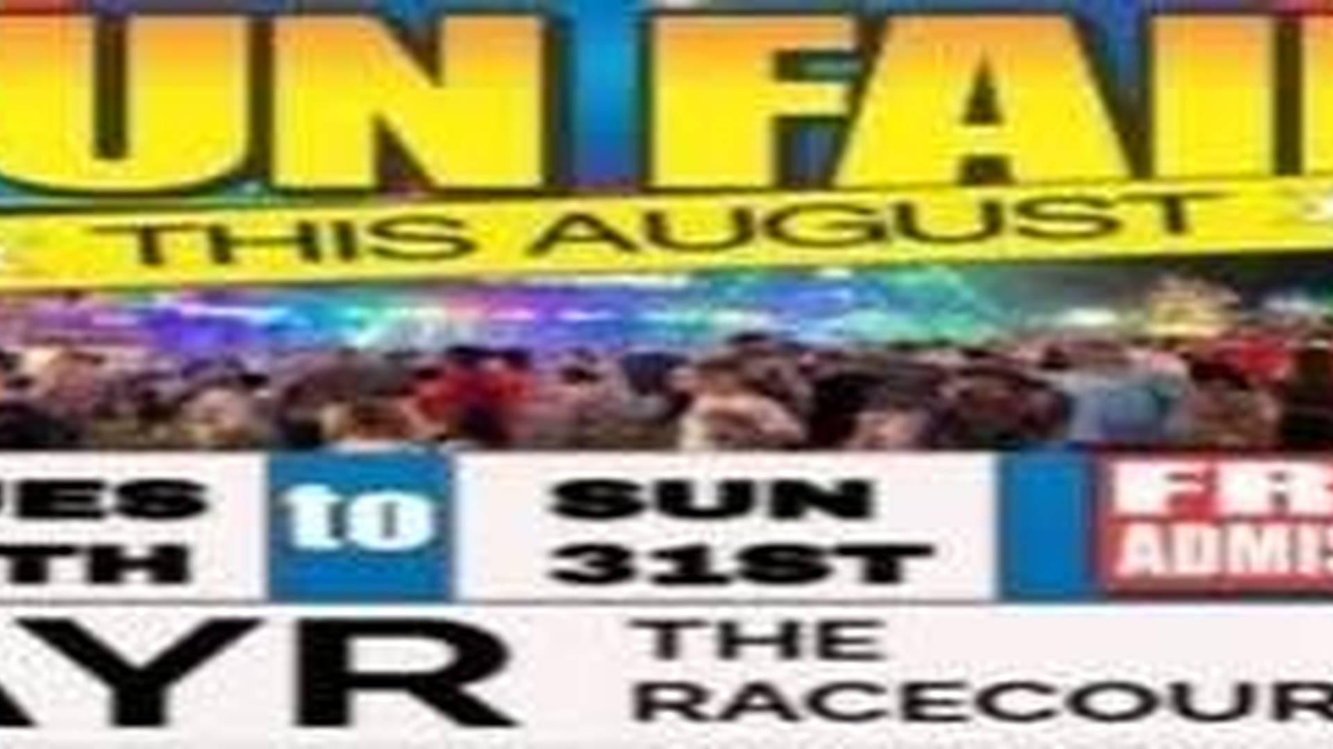 Ayr Racecourse August Family Funfair 2025 photo
