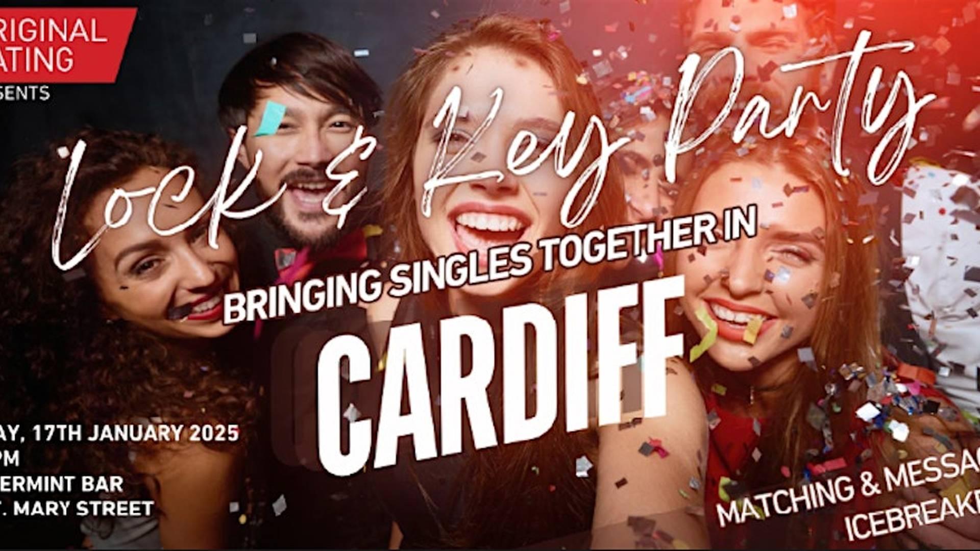 New  Year Singles Lock & Key Party-Cardiff | Ages 30-45 photo