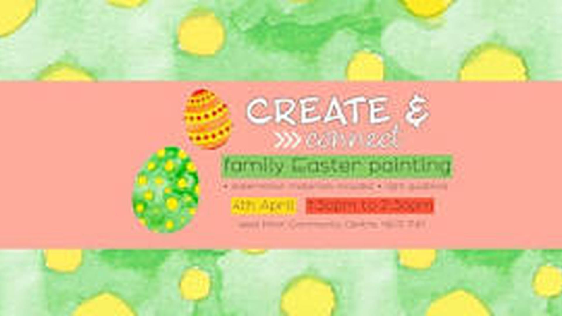 Create & Connect: Family Easter Painting Session photo