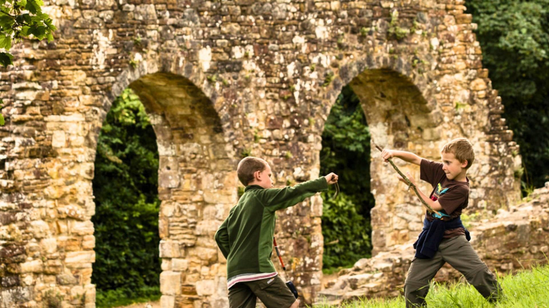Summer Fun And Games At Battle Abbey photo