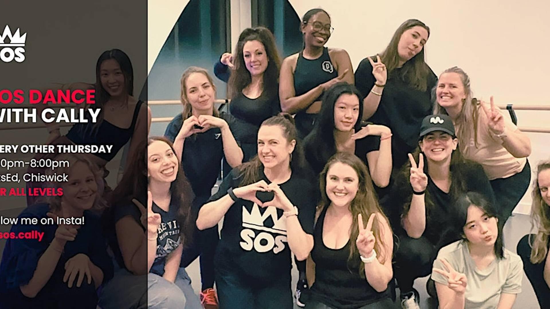SOS Dance class with Cally // A NONSENSE CHRISTMAS by Sabrina Carpenter photo