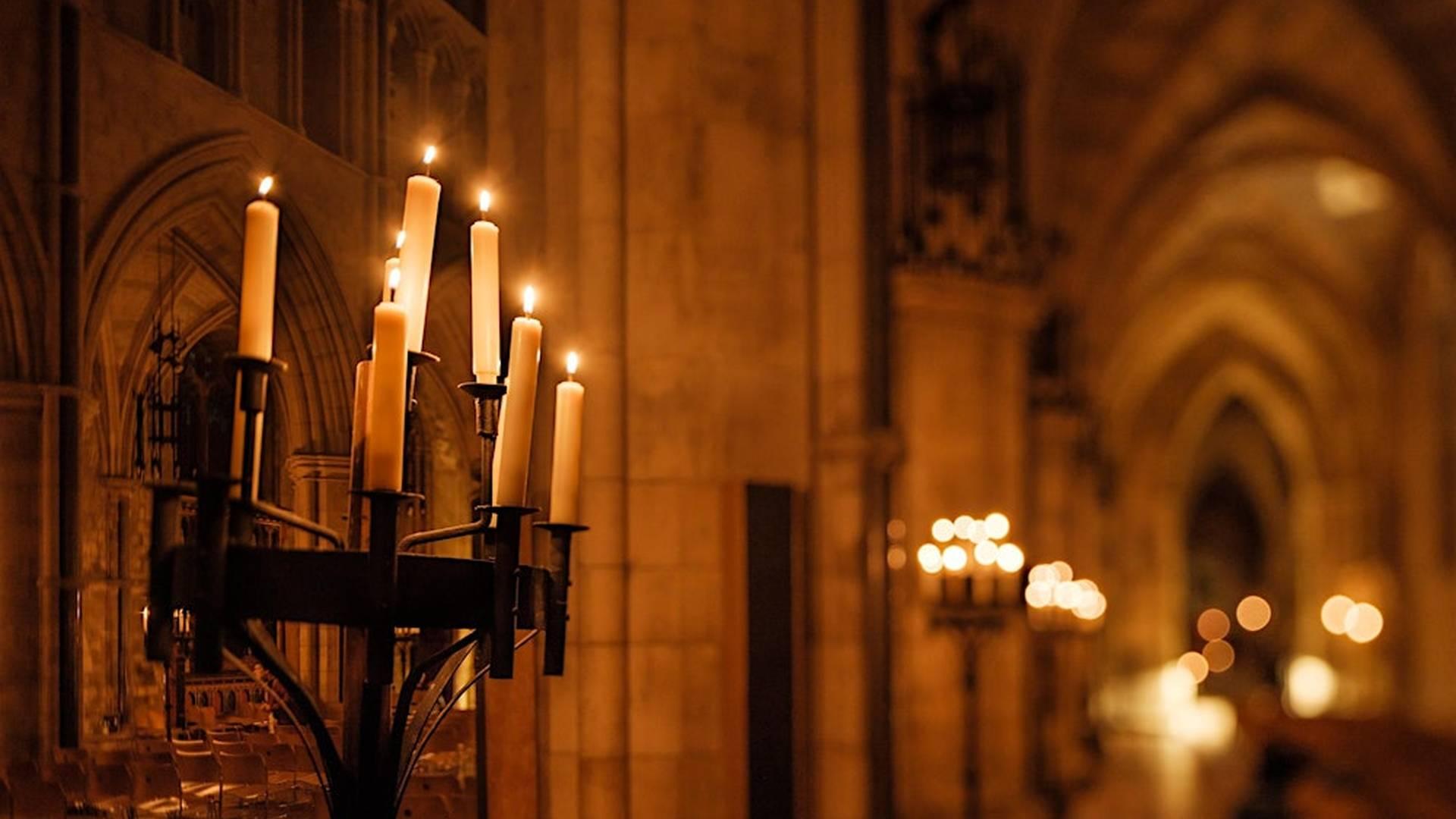 Winter Candlelit Photography Evening photo