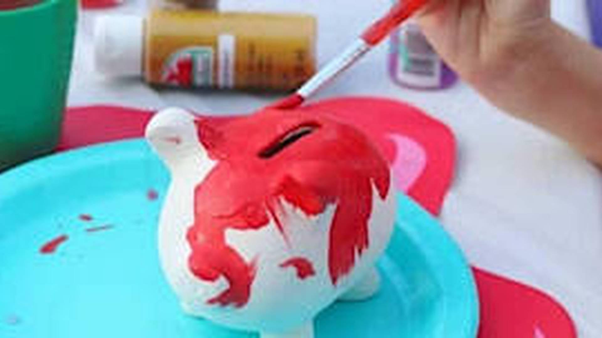 Children's pottery painting with lunch included photo