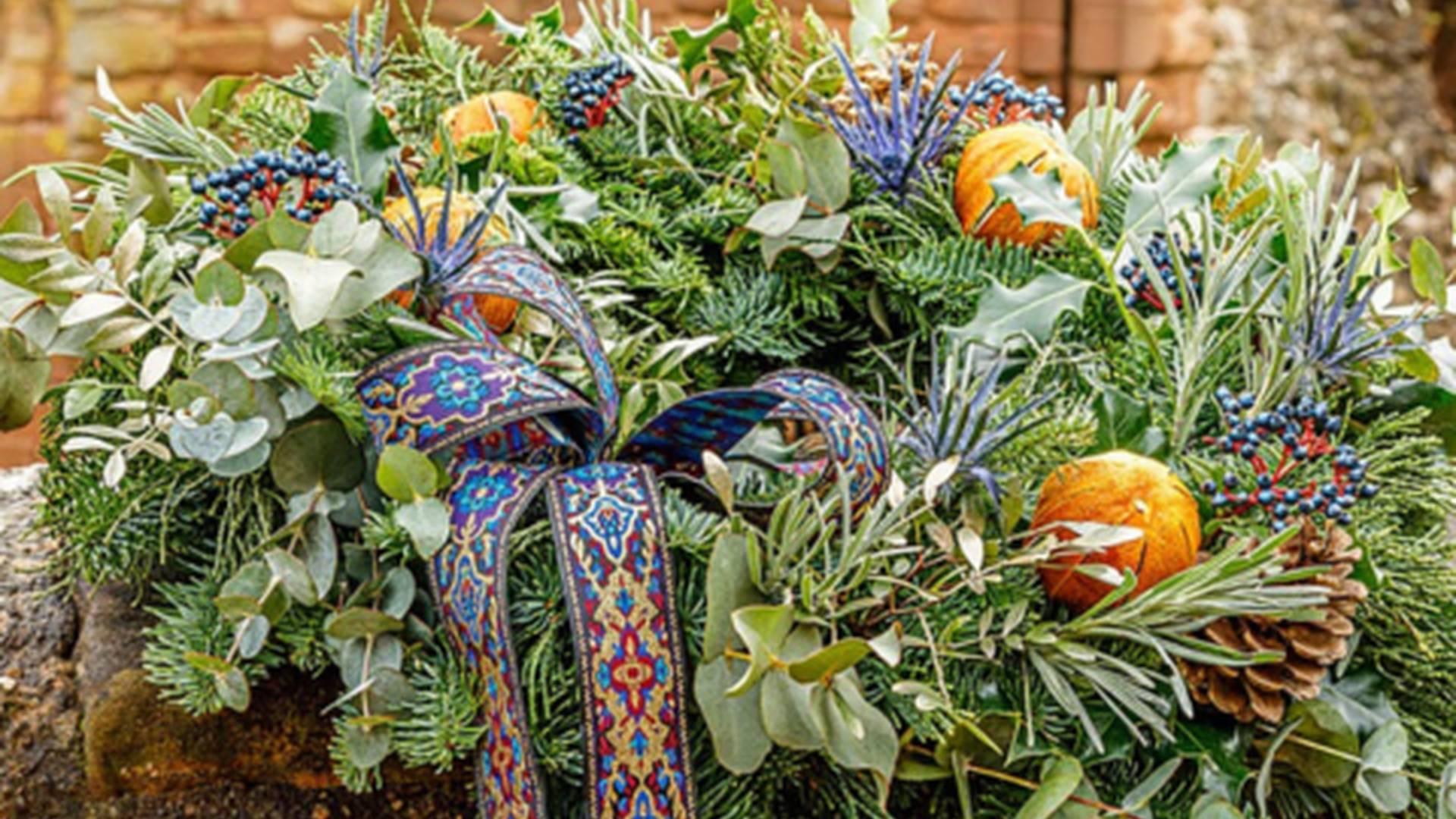 Wreath Making Workshop At Audley End House And Gardens photo