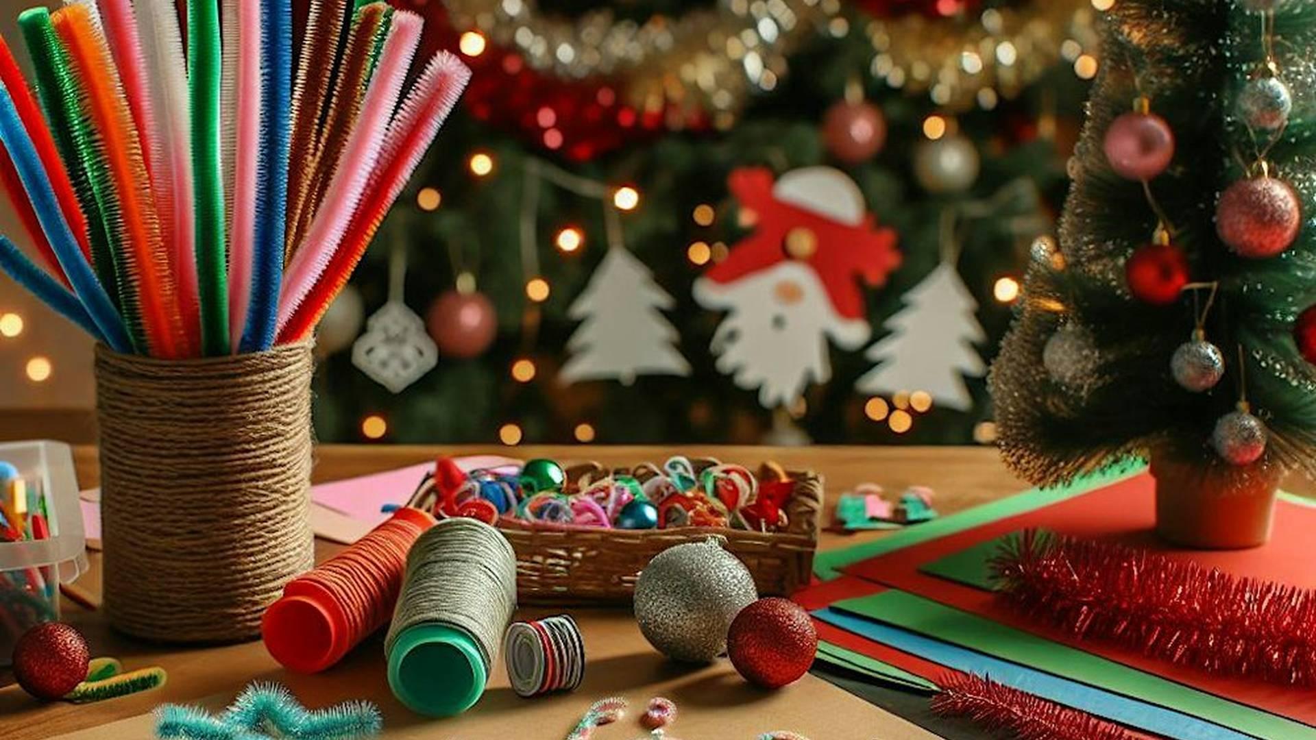 Christmas Craft Bags for Children photo