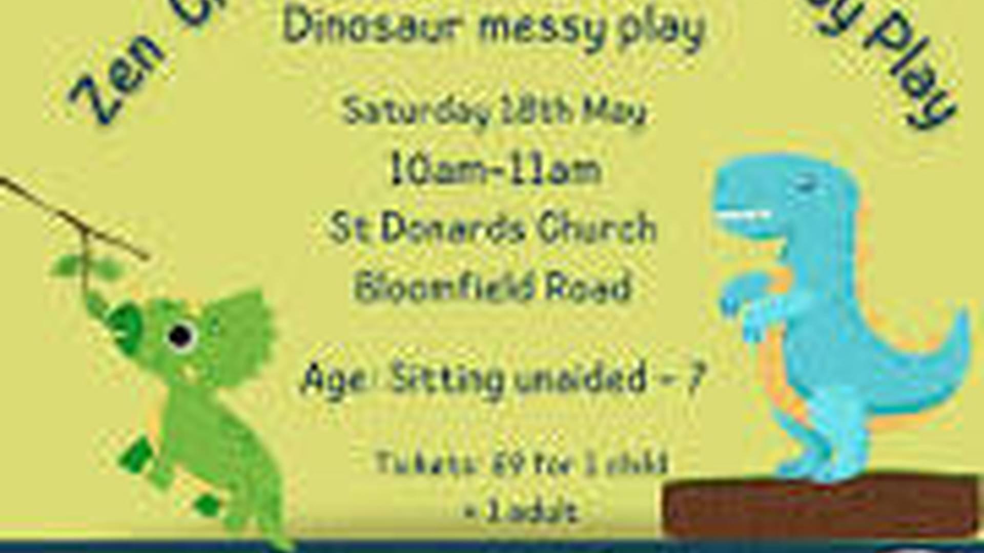 Messy Play - Dinosaurs - St Donard's (Sat 18th) (1) photo