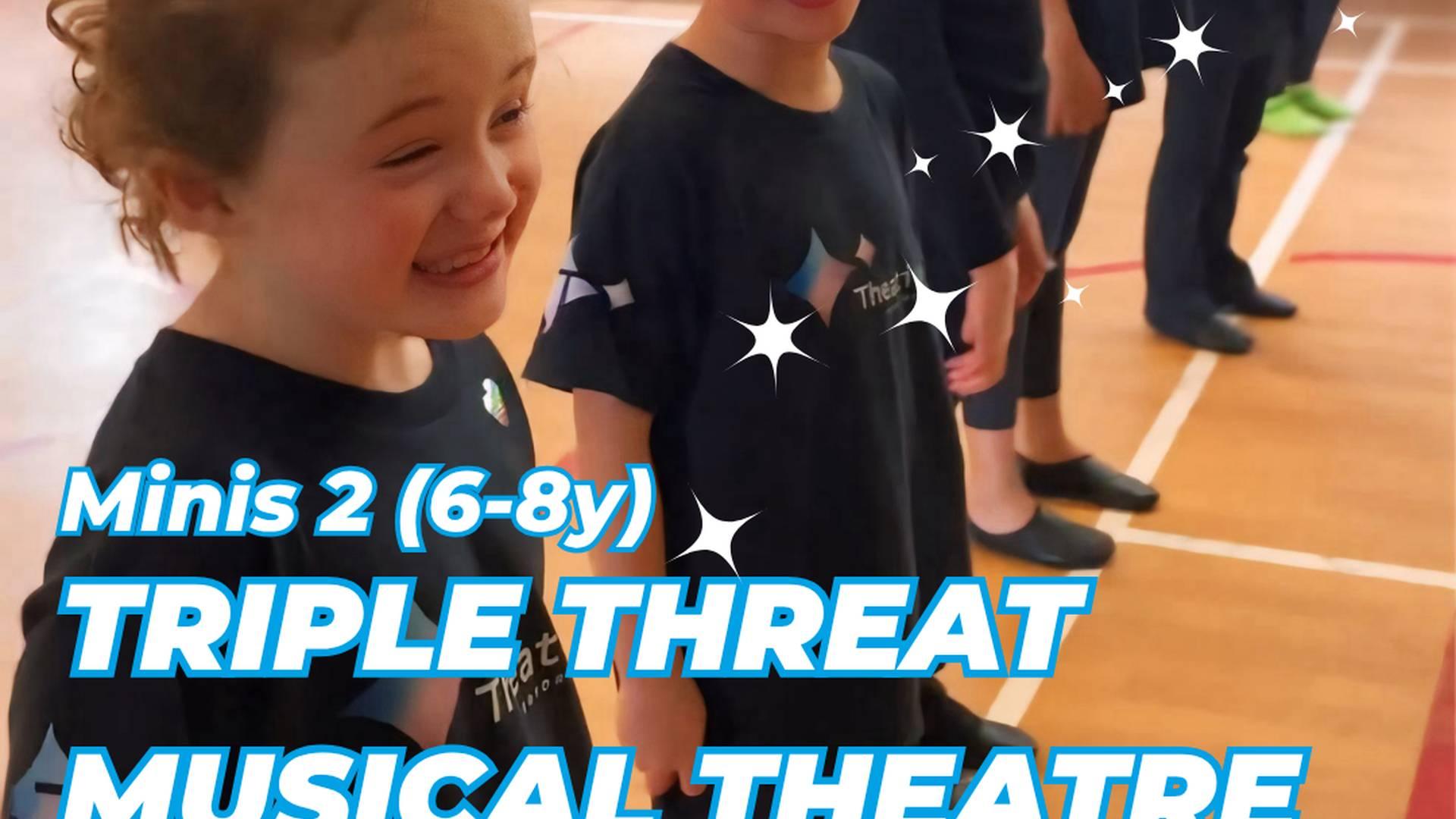 Minis 2 Triple Threat Musical Theatre (Ballet, Jazz, Tap, Singing & Drama) photo