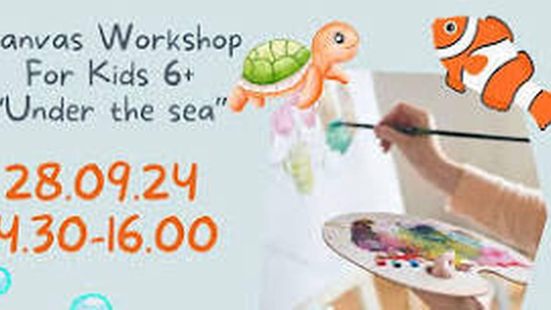 Kids Canvas Workshop " Under The Water" photo