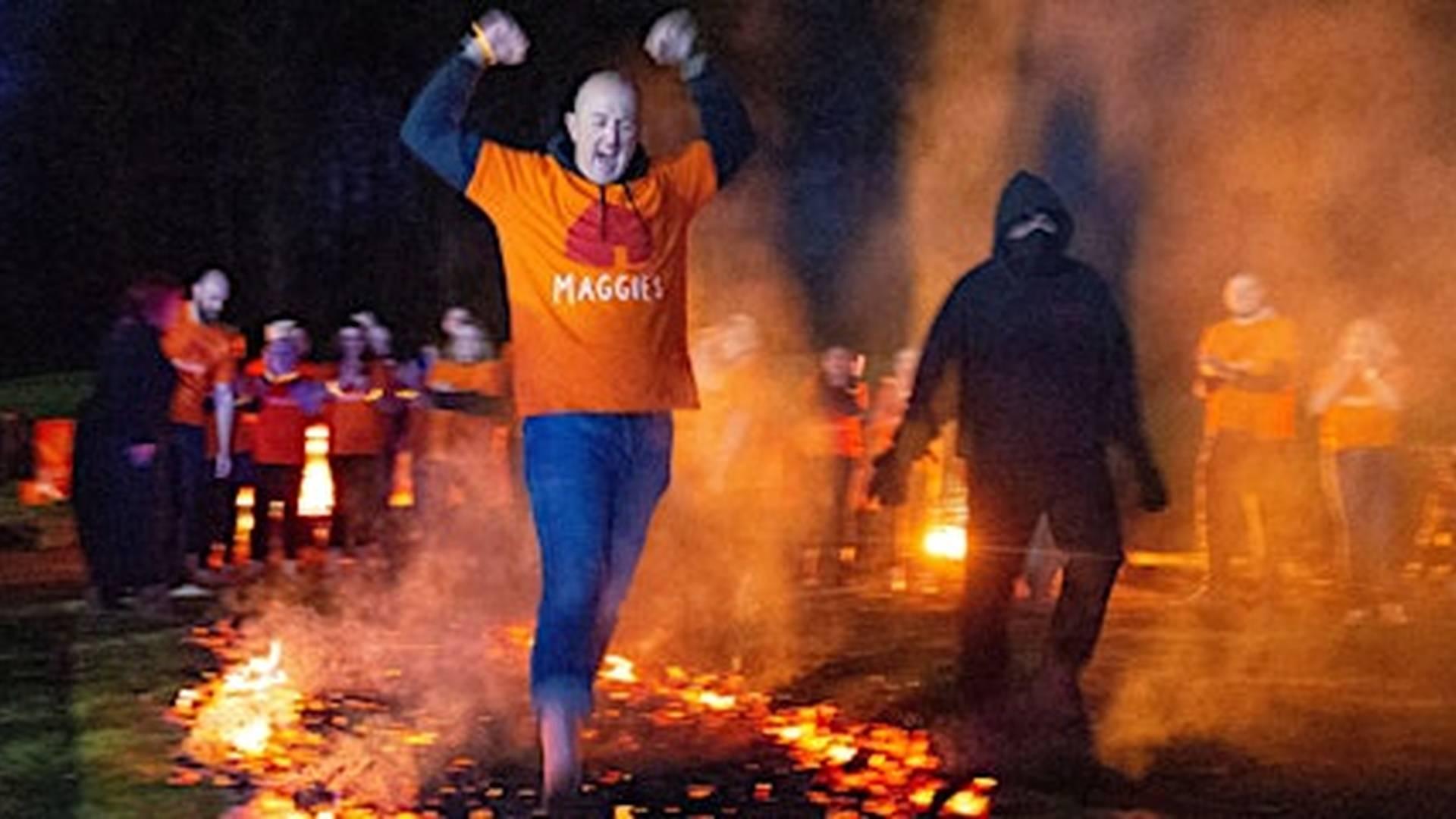 Maggie's Wirral Firewalk 2026 photo