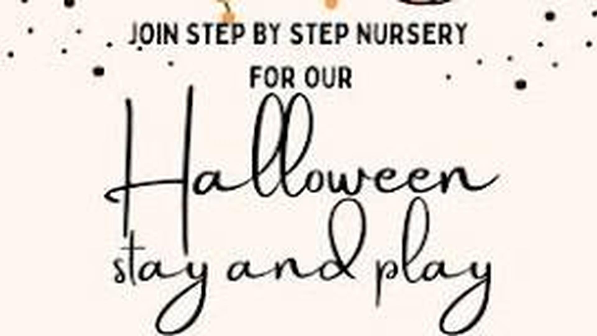 Step by Step Nursery Halloween Stay and Play photo