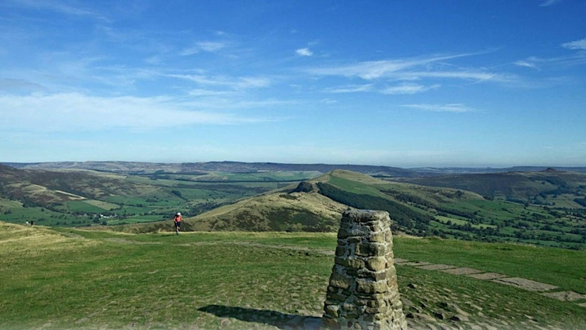 Imran Khan Cancer Appeal -  Mam Tor Family Walk photo