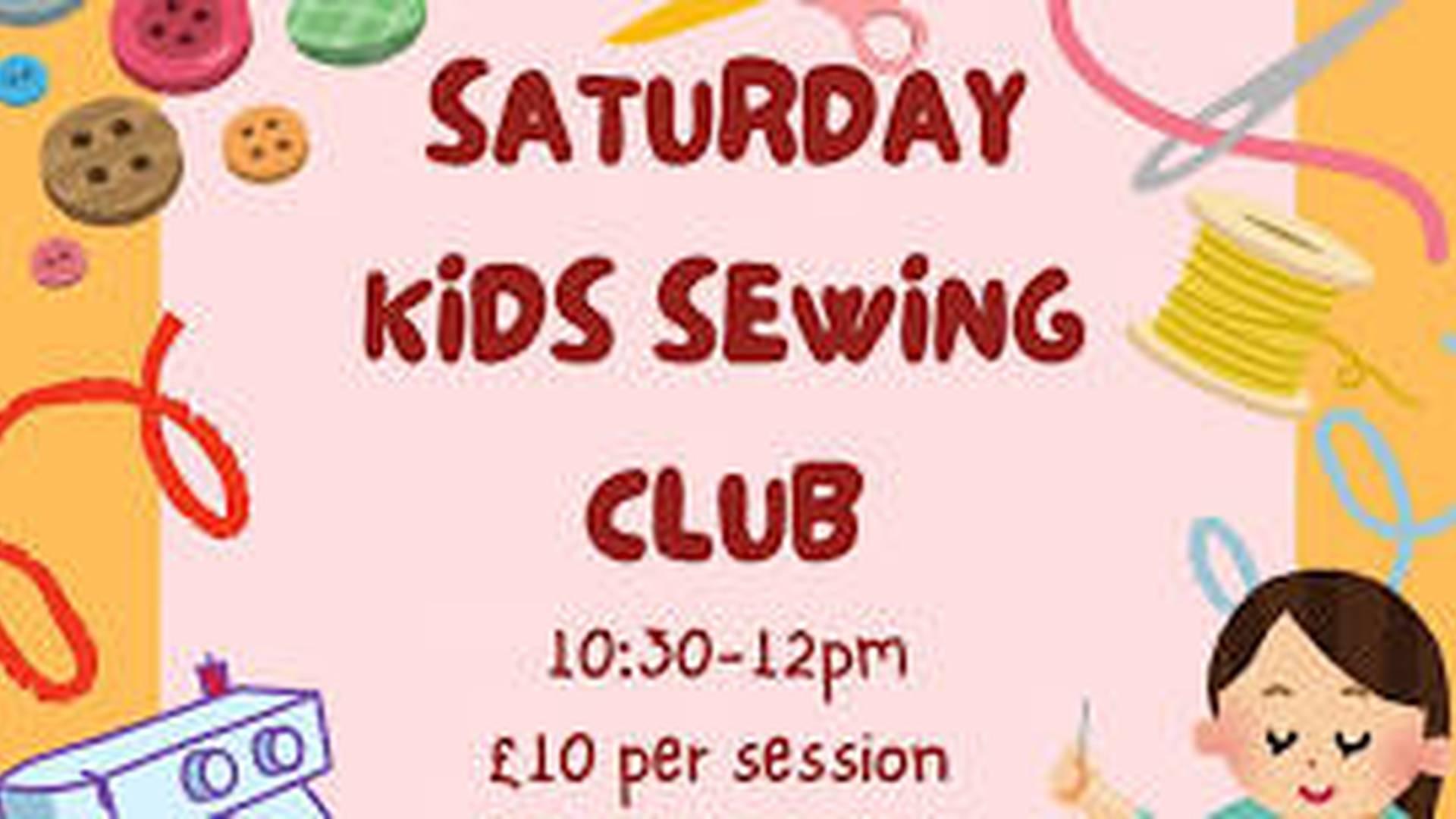 Kids Saturday Sewing School photo