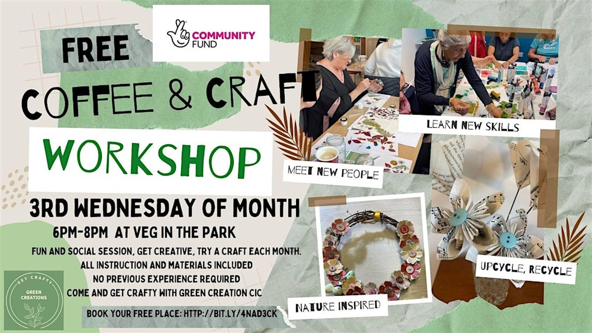 Monthly Coffee & Craft Session - Veg in the Park photo