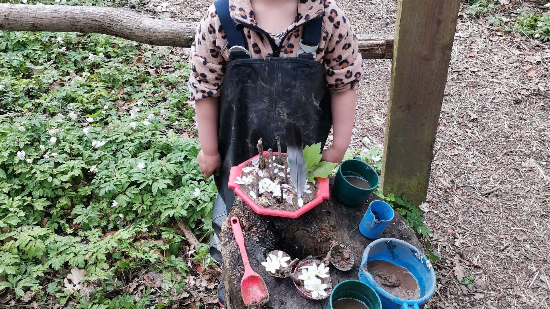 Twigglets woodland stay and play session for 0-4 yrs photo