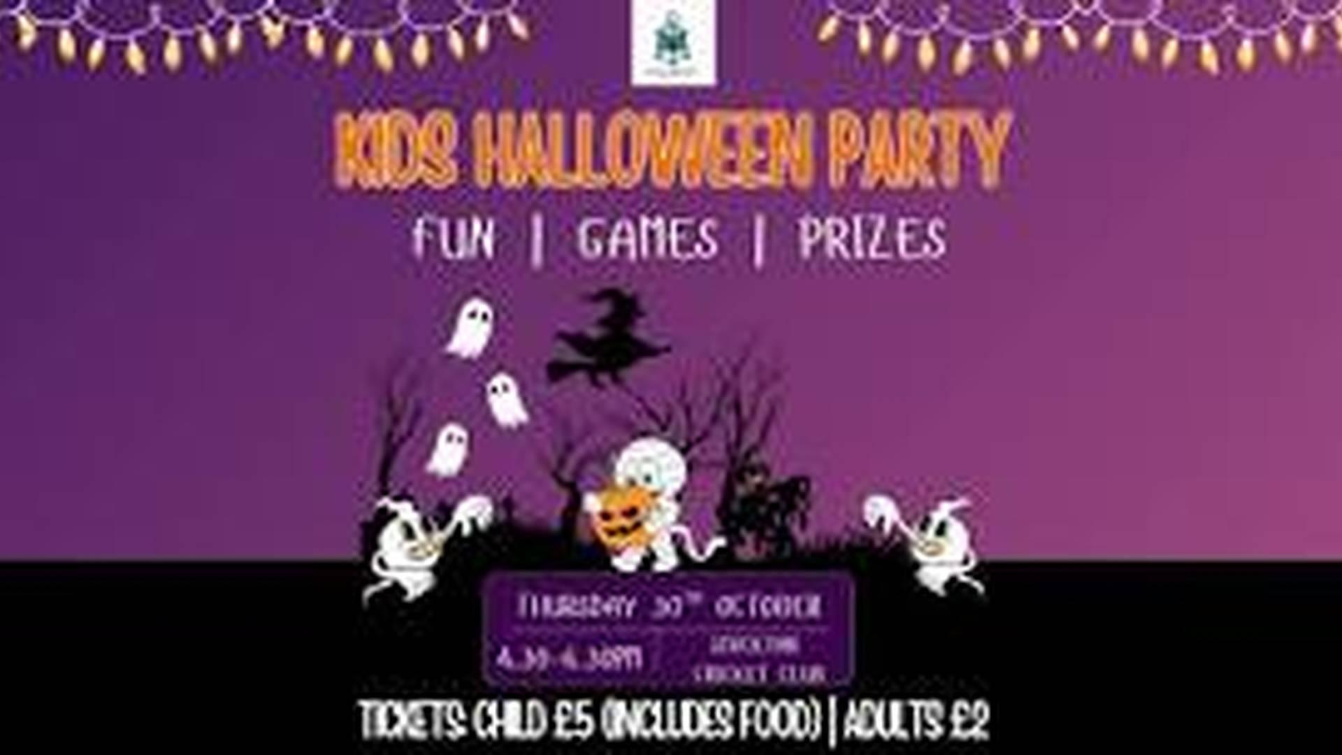 Kids Halloween Party | Stockton Cricket Club photo