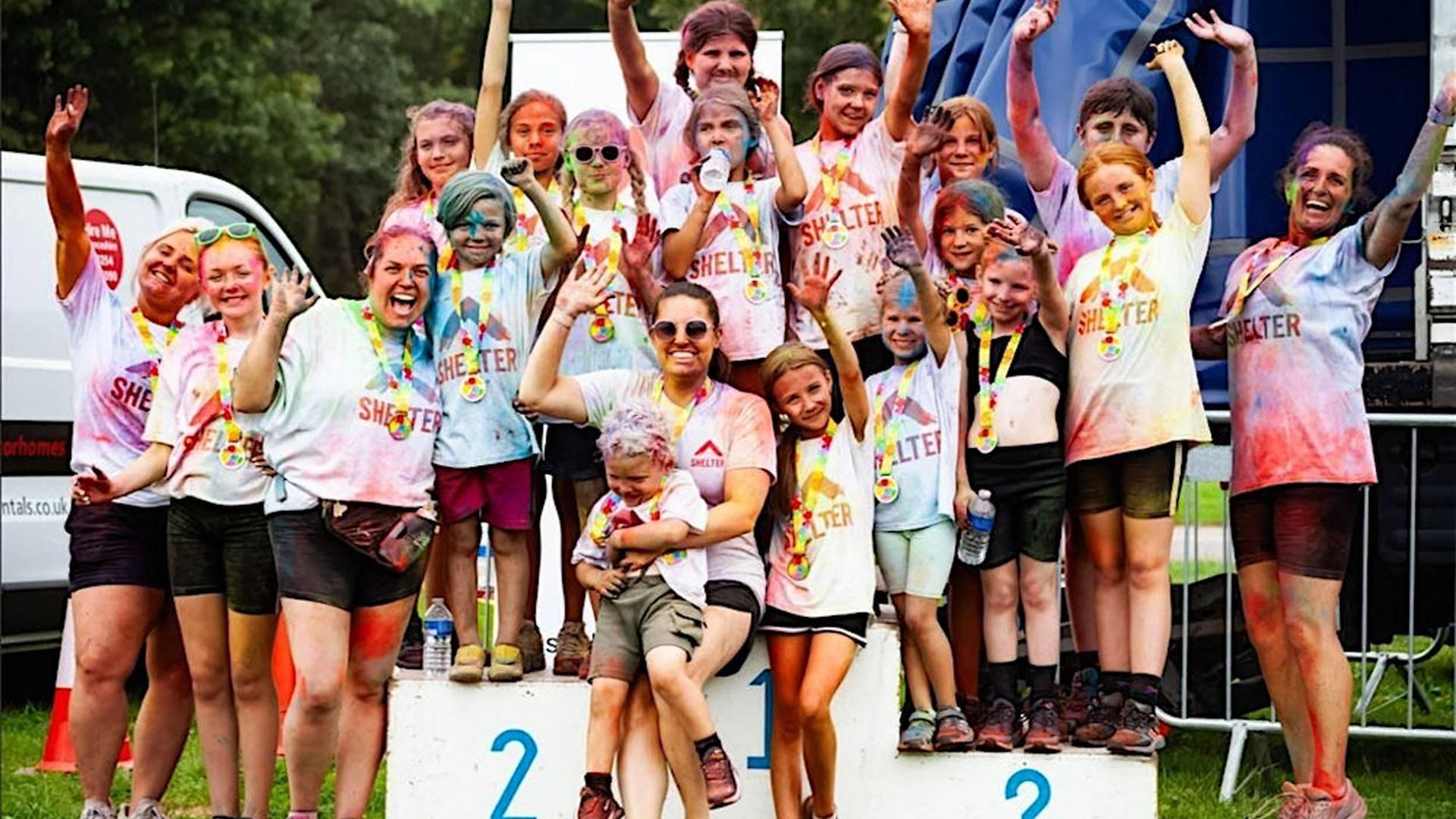 Shelter Colour Run 2025 photo